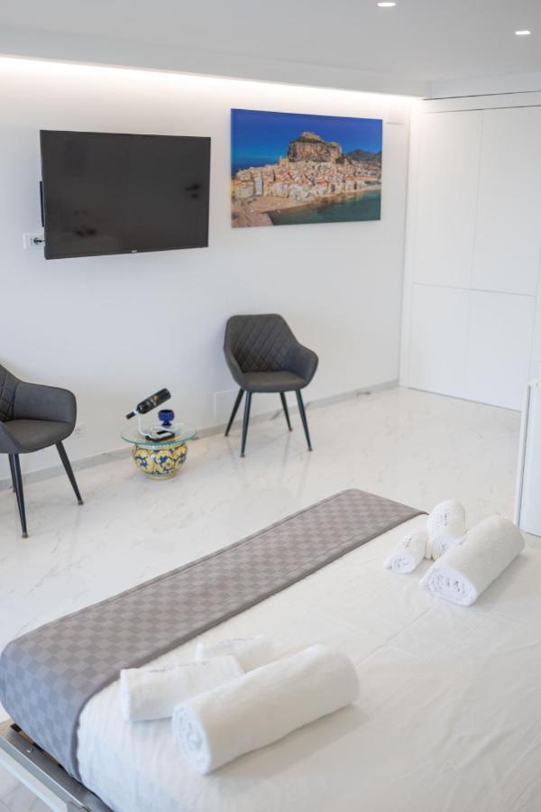 U Scrusciu D'U Mari Luxury Suite Cefalù Kültér fotó
